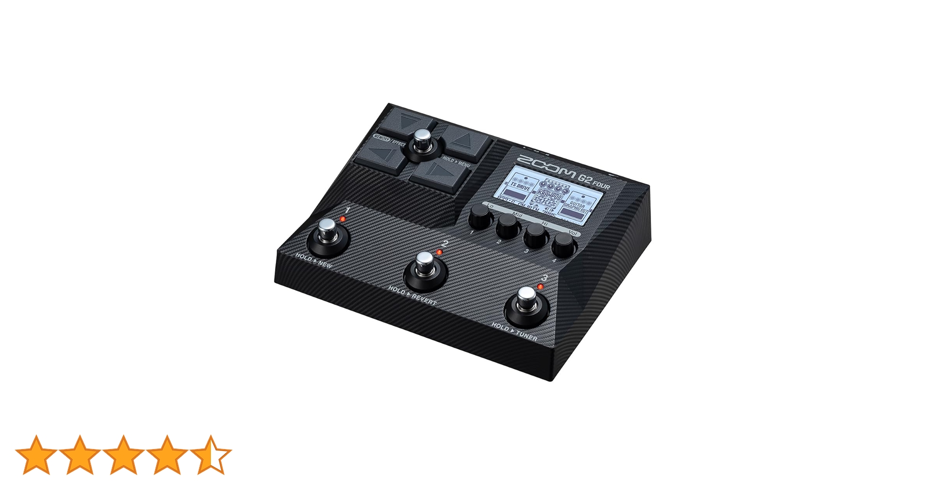 Amazon.co.jp: ZOOM ズーム G2 FOUR ギターマルチエフェクター IR搭載